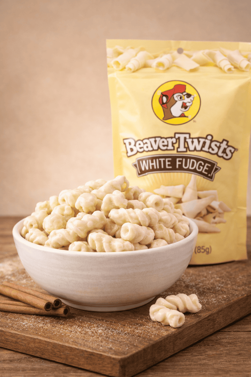 White Fudge Beaver Nuggets